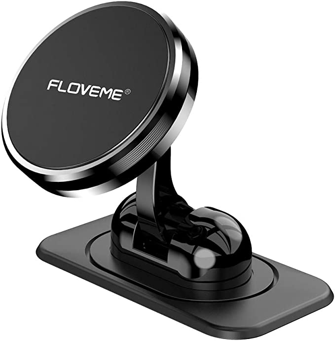 Magnet Car Phone Holder FLOVEME 360 Degree Rotating [3.5-7.9 inch] Magnetic Cell Phone Car Mount Phone Holder Car Accessories for iPhone X XR